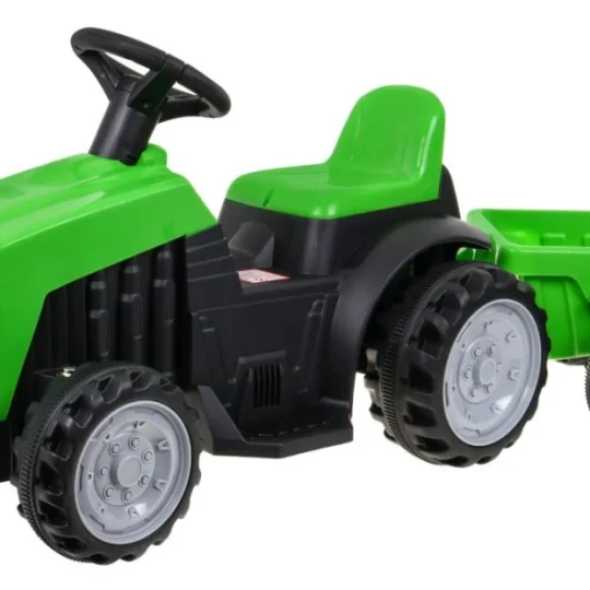 Traktor S Prikolicom Zeleni 6v Auto Na Akumulator 1