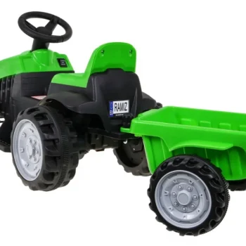Traktor S Prikolicom Zeleni 6v Auto Na Akumulator 3