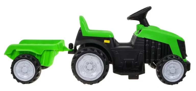 Traktor S Prikolicom Zeleni 6v Auto Na Akumulator 6