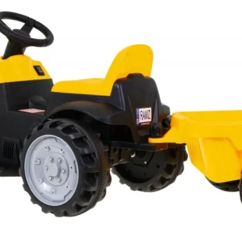Traktor S Prikolicom žuti 6v Auto Na Akumulator 3