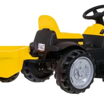 Traktor S Prikolicom žuti 6v Auto Na Akumulator 4