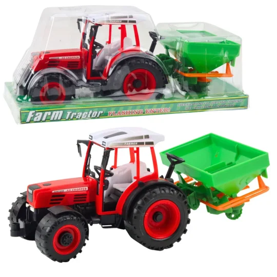 Traktor Sa Sijačicom Crveni 34 Cm 1