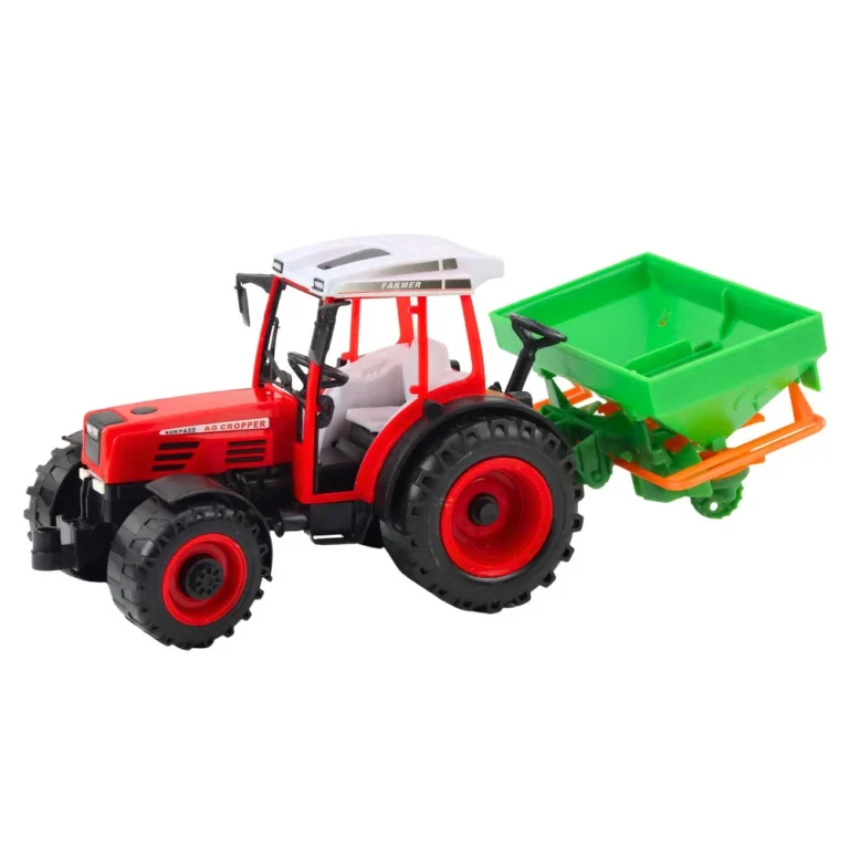 Traktor Sa Sijačicom Crveni 34 Cm 2