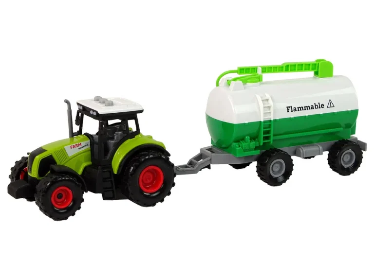 Traktor Za Djecu S Prikolicom I Cisternom Za Auto 2