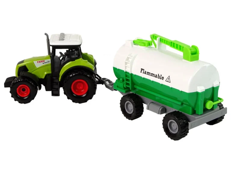 Traktor Za Djecu S Prikolicom I Cisternom Za Auto 3