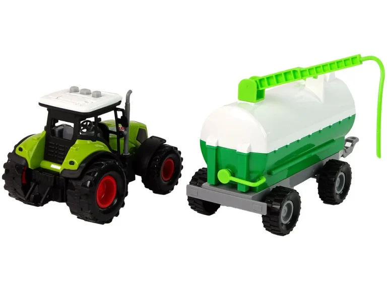 Traktor Za Djecu S Prikolicom I Cisternom Za Auto 4
