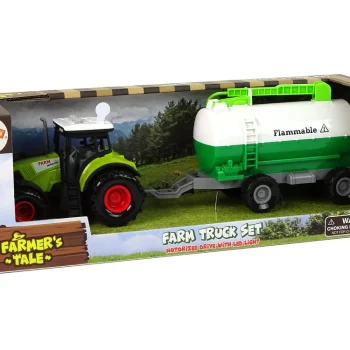 Traktor Za Djecu S Prikolicom I Cisternom Za Auto 6