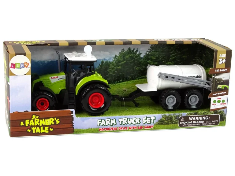 Traktor Za Djecu S Prikolicom Za Poljoprivredni Automobil 5