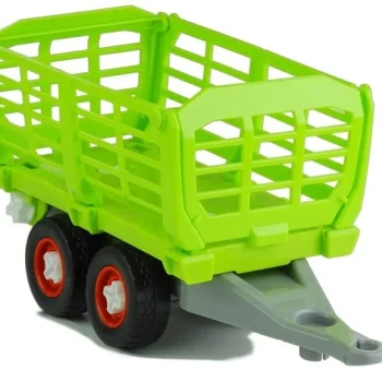 Traktor Za Sastavljanje S Otvorenom Prikolicom 43 Cm 2