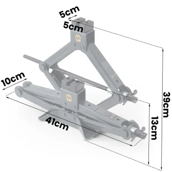 Trapezoidna Dizalica Za Automobile Za Promjenu Kotača 2 T Humberg Hm 383 15