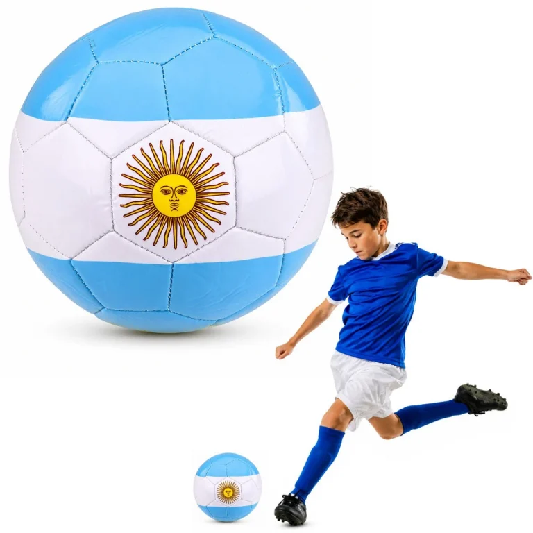 Trening Nogometna Lopta Argentina, 22 Cm, Veličina 5 1