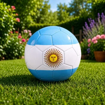 Trening Nogometna Lopta Argentina, 22 Cm, Veličina 5 3