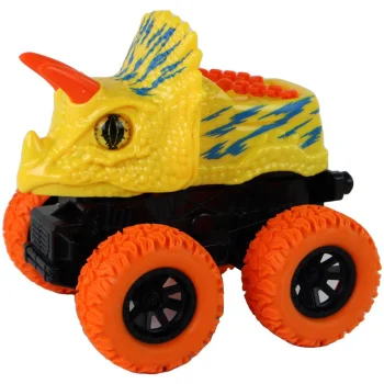 Triceratops Vozilo S Pogonom Na Trenje, žuto 2