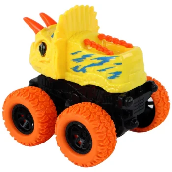Triceratops Vozilo S Pogonom Na Trenje, žuto 3