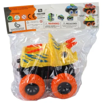 Triceratops Vozilo S Pogonom Na Trenje, žuto 6