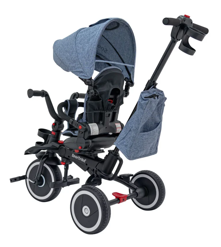 Tricikl Rider Sportrike Plavi 4