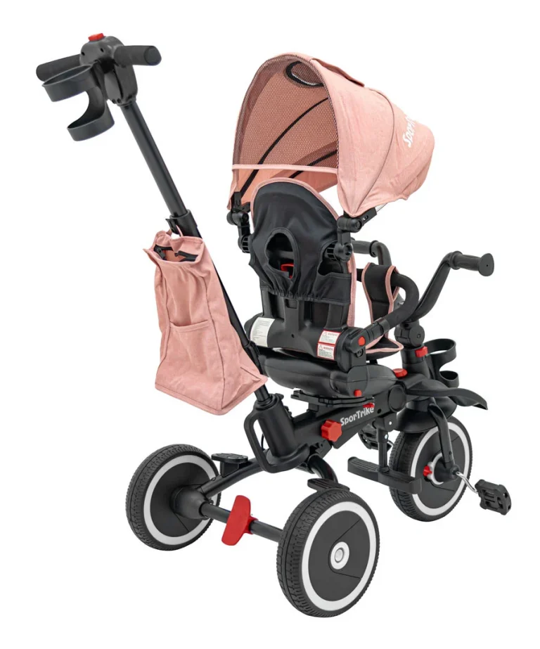 Tricikl Rider Sportrike Ružičasti 7