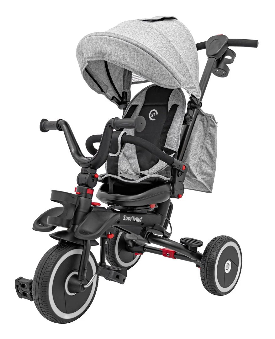 Tricikl Rider Sportrike Sivi 1