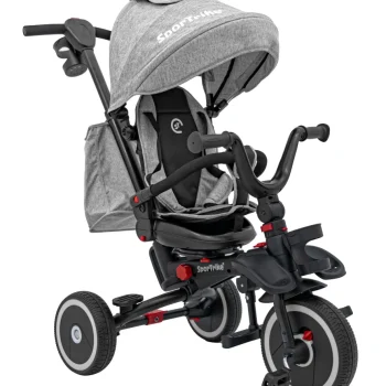 Tricikl Rider Sportrike Sivi 3
