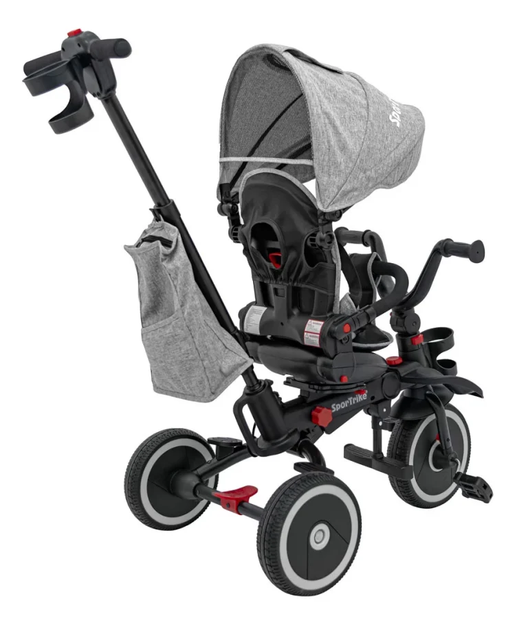 Tricikl Rider Sportrike Sivi 5