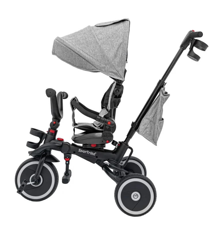 Tricikl Rider Sportrike Sivi 6