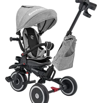 Tricikl Rider Sportrike Sivi 7