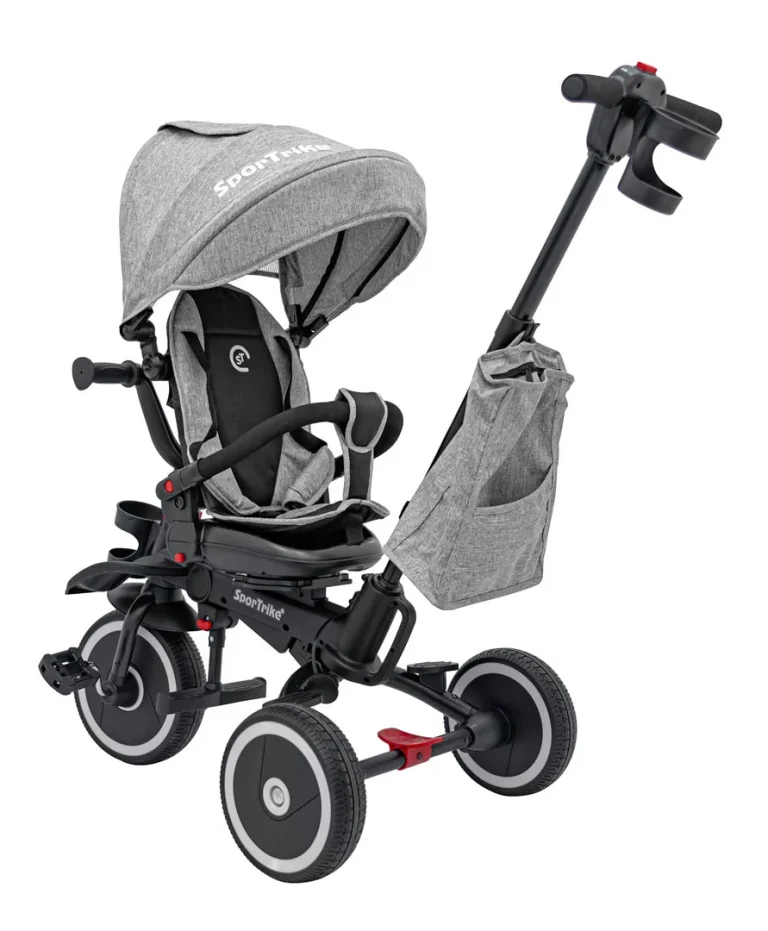 Tricikl Rider Sportrike Sivi 7