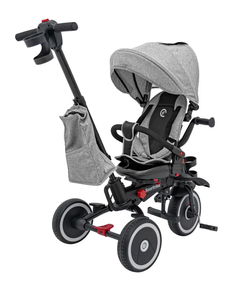 Tricikl Rider Sportrike Sivi 8