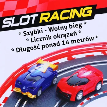 Trkaća Staza 14 M + 2 Autića + 2 Petlje 360° 3–8 G 4