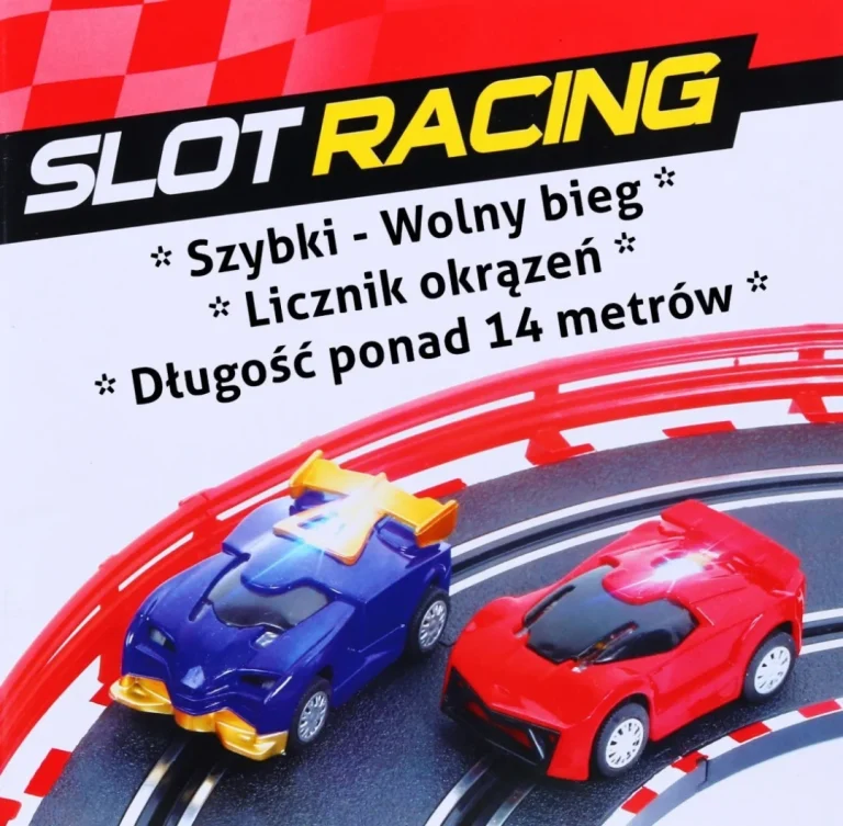 Trkaća Staza 14 M + 2 Autića + 2 Petlje 360° 3–8 G 4