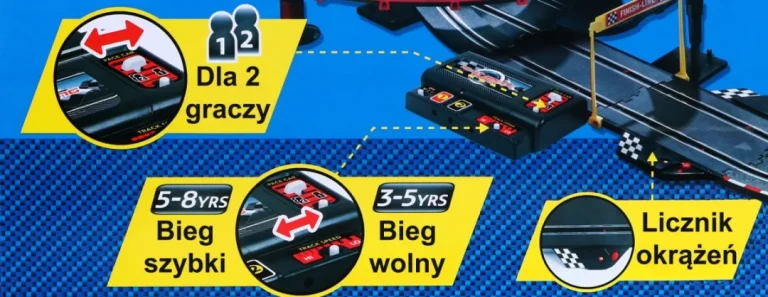 Trkaća Staza 6 M 1:43 S 2 Auta 3–8 9
