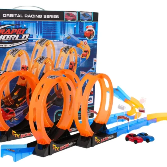 Trkaća Staza Burning Loop + Automobili 38 Dijelova 1