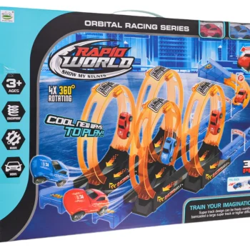 Trkaća Staza Burning Loop + Automobili 38 Dijelova 5