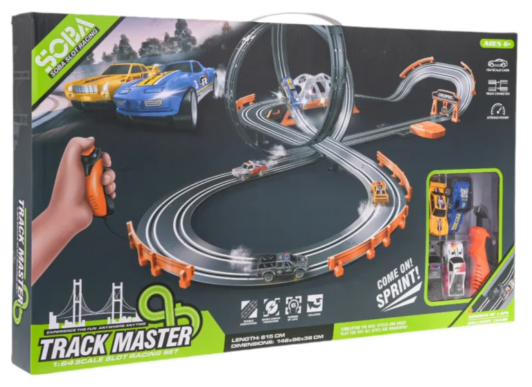 Trkaća Staza Track Master S Osvjetljenjem + Pribor 615 Cm 15