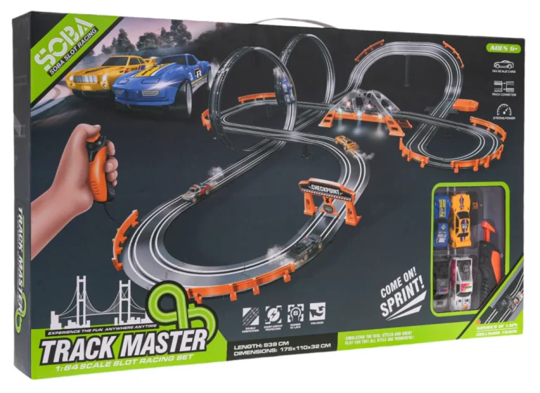 Trkaća Staza Track Master S Osvjetljenjem + Pribor 7
