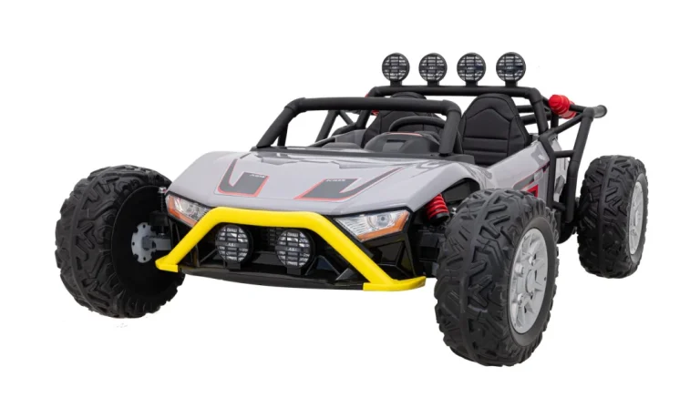 Trkaći Auto Buggy Na 5 Baterija Za Djecu + 3. Siva + 2x200w Motora + Daljinski Upravljač + Spori 1