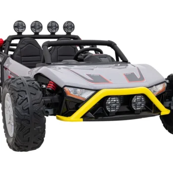 Trkaći Auto Buggy Na 5 Baterija Za Djecu + 3. Siva + 2x200w Motora + Daljinski Upravljač + Spori 14