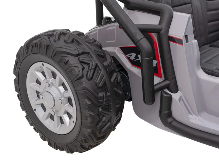 Trkaći Auto Buggy Na 5 Baterija Za Djecu + 3. Siva + 2x200w Motora + Daljinski Upravljač + Spori 18