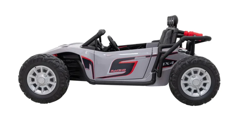 Trkaći Auto Buggy Na 5 Baterija Za Djecu + 3. Siva + 2x200w Motora + Daljinski Upravljač + Spori 5