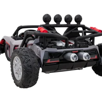 Trkaći Auto Buggy Na 5 Baterija Za Djecu + 3. Siva + 2x200w Motora + Daljinski Upravljač + Spori 6