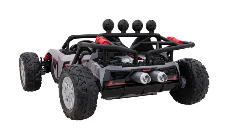 Trkaći Auto Buggy Na 5 Baterija Za Djecu + 3. Siva + 2x200w Motora + Daljinski Upravljač + Spori 6