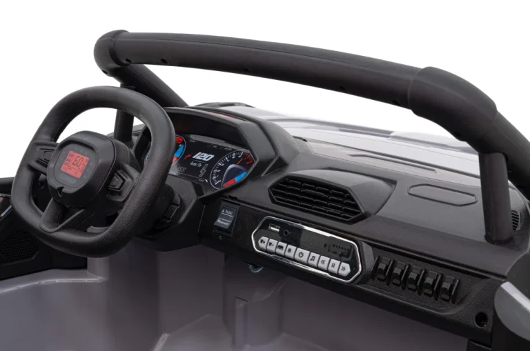Trkaći Auto Buggy Na 5 Baterija Za Djecu + 3. Siva + 2x200w Motora + Daljinski Upravljač + Spori 9