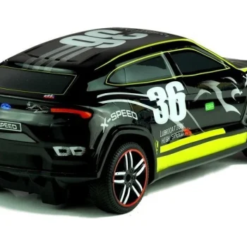 Trkaći Automobil Na Daljinsko Upravljanje, Crni, 1:14, 34 Cm 4