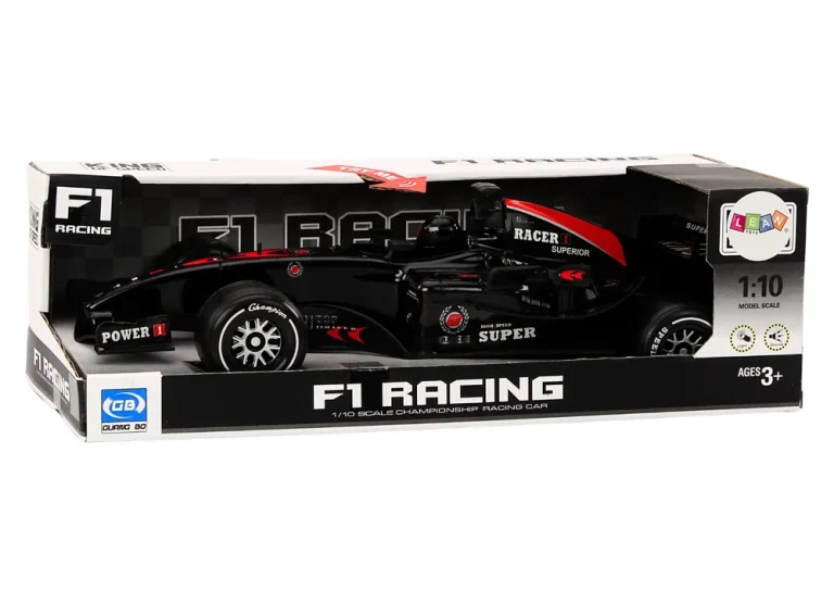 Trkaći Sportski Automobil F1 Driven 1:10 Crni Zvukovi 3