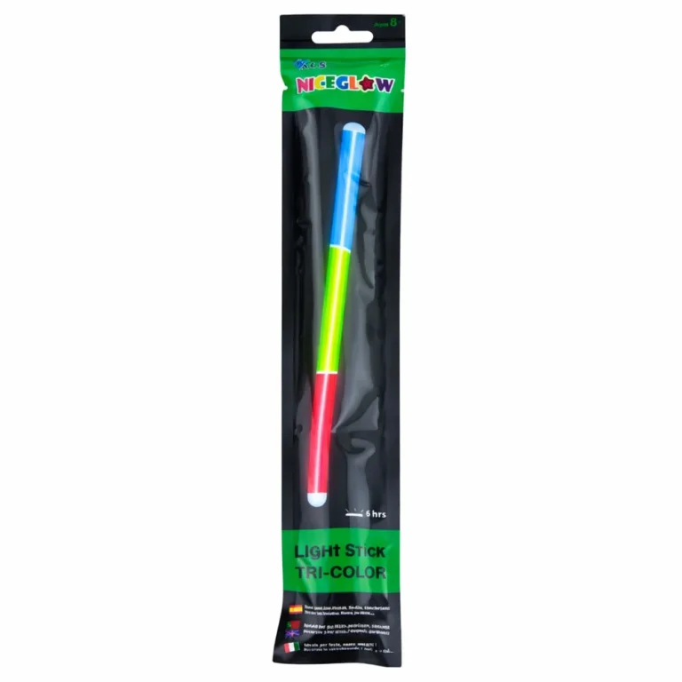 Trobojni Fluorescentni štapić Koji Svijetli U Mraku, Neonski štapić 31,5 Cm 4