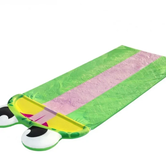 Trostruki Vodeni Tobogan Žaba Za Djecu 3+ Staza 488 Cm Bestway + Zakrpa Za Popravak 1