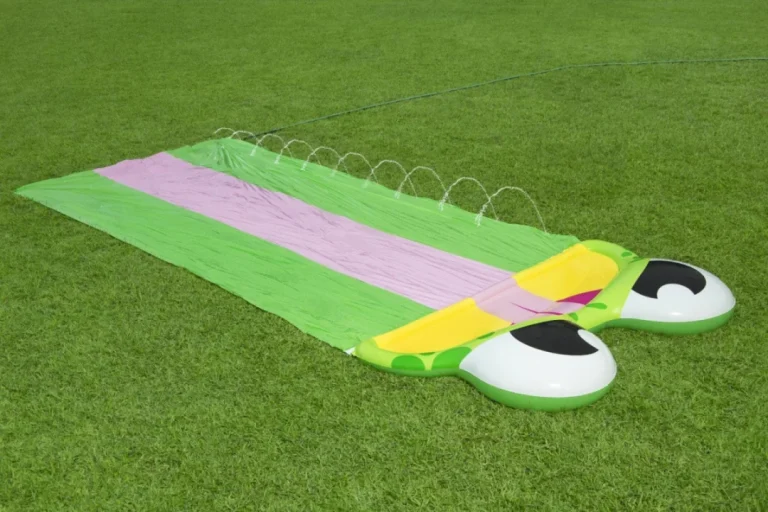 Trostruki Vodeni Tobogan Žaba Za Djecu 3+ Staza 488 Cm Bestway + Zakrpa Za Popravak 3