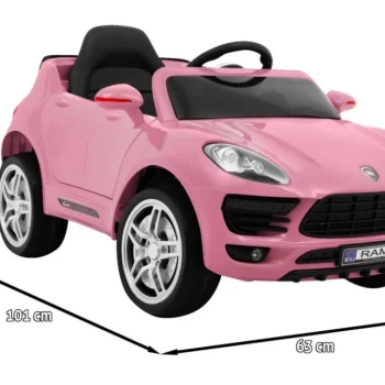 Turbo S Auto Na Akumulator S Daljinskim, Ružičasti 2