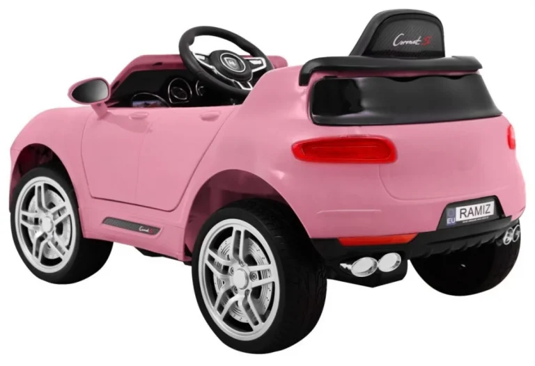 Turbo S Auto Na Akumulator S Daljinskim, Ružičasti 5