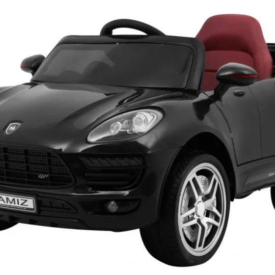 Turbo S Automobil Na Akumulator S Daljinskim, Crni 1